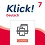 Dorothee Braun: Klick! 7. Schuljahr - Deutsch - Ausgabe ab 2024 - Rechtschreiben und Grammatik / Schreiben und Lesen - Arbeitshefte-Paket 621903 und 621910 im Paket, Buch