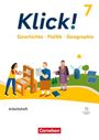 : Klick! 7. Schuljahr - Geschichte Politik Geographie - Fachhefte für alle Bundesländer - Ausgabe ab 2024 - Arbeitsheft mit digitalen Medien, Buch
