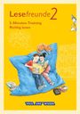 Irene Hoppe: Lesefreunde 2. Schuljahr. 5-Minuten-Training "Richtig lesen". Arbeitsheft. Östliche Bundesländer und Berlin, Buch