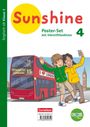 Helga Haudeck: Sunshine 4. Schuljahr. Zu allen Ausgaben - Poster-Set mit Bookii-Funktion und Beilage, Div.