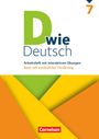 Ulrich Deters: D wie Deutsch 7. Schuljahr - Arbeitsheft mit interaktiven Übungen online, Buch