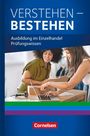 "VERSTEHEN – BESTEHEN. Ausbildung im Einzelhandel Prüfungswissen." Zwei Frauen arbeiten an einem Laptop. Logo: Cornelsen.
