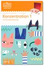 Michael Junga: LÜK - 1./2./3./4. Klasse - Fördern & Fordern Konzentration 1, Buch