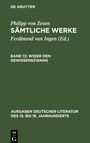 Philipp Von Zesen: Sämtliche Werke, Bd 13, Wider den Gewissenszwang, Buch