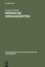 Dorothea Baudy: Römische Umgangsriten, Buch