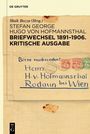 Stefan George: Briefwechsel 1891-1906. Kritische Ausgabe, Buch