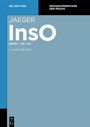 "DE GRUYTER, Grosskommentare der Praxis. JAEGER InsO Band 1 §§ 1–34, 2. Auflage 2025." Blau-schwarzer Umschlag.