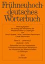 : Frühneuhochdeutsches Wörterbuch, Band 5/Lieferung 2, deubede ¿ torte, Buch