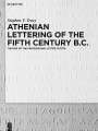 Stephen Victor Tracy: Athenian Lettering of the Fifth Century B.C., Buch