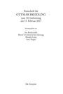 : Festschrift für Ottmar Breidling zum 70. Geburtstag am 15. Februar 2017, Buch