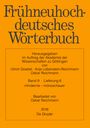 : Frühneuhochdeutsches Wörterbuch, Band 9/Lieferung 6, mindernis ¿ münzschauer, Buch