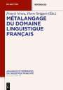 : Métalangage(s) du domaine linguistique français, Buch