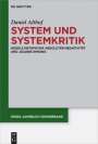 Daniel Althof: System und Systemkritik, Buch