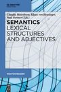 : Semantics - Lexical Structures and Adjectives, Buch