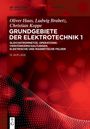 Ludwig Brabetz: Elektrotechnik 1: Gleichstromnetze, Operationsverstärkerschaltungen, elektrische und magnetische Felder, Buch