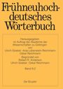 : Frühneuhochdeutsches Wörterbuch, Band 9.2, Frühneuhochdeutsches Wörterbuch Band 9.2, Buch,Buch