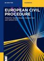 Titel: "European Civil Procedure". Herausgeber: Xandra Kramer, Stefaan Voet, Adriani Dori. Grafik mit blauen und gelben Linien.