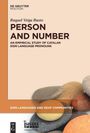 Raquel Veiga Busto: Veiga Busto, R: Person and Number, Buch