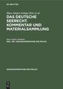 Hans Jürgen Abraham: Georg Abraham: Das deutsche Seerecht. Kommentar und Materialsammlung. Erg. -Bd., Buch