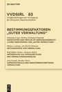 : Bestimmungsfaktoren "Guter Verwaltung", Buch