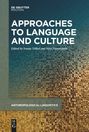 : Approaches to Language and Culture, Buch