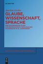 Joachim Gerdes: Glaube, Wissenschaft, Sprache, Buch