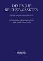 Die Reichsversammlungen der Jahre 1455 bis 1458, Buch