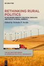 "Rethinking Rural Politics", Windräder auf Hügeln, roter Lastwagen im Vordergrund, Feld aus goldenem Getreide.