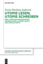 : Utopie lesen, Utopie schreiben, Buch