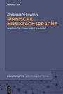 Benjamin Schweitzer: Finnische Musikfachsprache, Buch