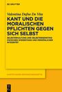 Valentina Dafne de Vita: Kant und die moralischen Pflichten gegen sich selbst, Buch