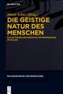 Titel: "Die geistige Natur des Menschen". Oben: "De Gruyter", unten: "Philosophische Anthropologie".