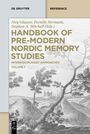 Cover der Publikation "Handbook of Pre-Modern Nordic Memory Studies". Darunter eine historische Landschaftszeichnung.