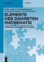 Text: "De Gruyter Studium, Elemente der Diskreten Mathematik, 2. Auflage" zeigt blaue Puzzleteile mit weißen Zahlen.