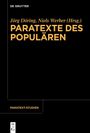 Paratexte des Populären, Buch