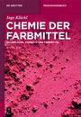 Titel: "Chemie der Farbstoffe". Autor: Ingo Klöckl. Rote Textur mit Sandkörnern im Hintergrund.
