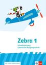 : Zebra 1. Schreiblehrgang Lateinische Ausgangsschrift Klasse 1, Buch