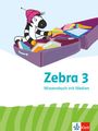 : Zebra 3. Wissensbuch Klasse 3, Buch,Div.