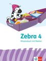 Zebra 4. Wissensbuch mit Medien Klasse 4, Buch