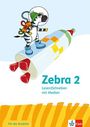 : Zebra 2. Arbeitsheft Lesen/Schreiben mit Medien (Ausleihmaterial) Klasse 2, Buch