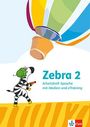 : Zebra 2. Arbeitsheft Sprache mit eTraining Klasse 2, Buch