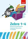 : Zebra. Deutsch als Zweitsprache. Arbeitsheft Wortschatz mit Medien Klasse 1-4, Buch