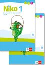 Niko 1. Paket: Arbeitsheft in Grundschrift, Grundschriftlehrgang Klasse 1, Buch