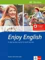 : Let's Enjoy English A1 Review - Hybrid Edition allango, Buch,Div.