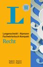 Stuart G. Bugg: Langenscheidt Fachwörterbuch Kompakt Recht Englisch, Buch