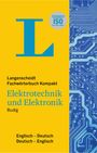 Peter-Klaus Budig: Langenscheidt Fachwörterbuch Kompakt Elektrotechnik und Elektronik Englisch, Buch
