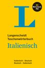 : Langenscheidt Taschenwörterbuch Italienisch, Buch,Div.
