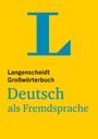 : Langenscheidt Großwörterbuch Deutsch als Fremdsprache, Buch