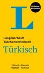 : Langenscheidt Taschenwörterbuch Türkisch, Buch,Div.