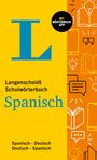 : Langenscheidt Schulwörterbuch Spanisch, Buch,Div.